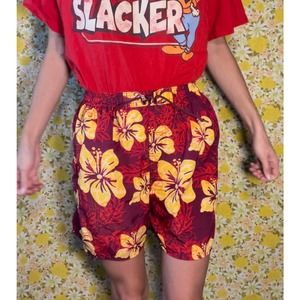 Men’s Sand N Sun Big Hibiscus Swim Trunks